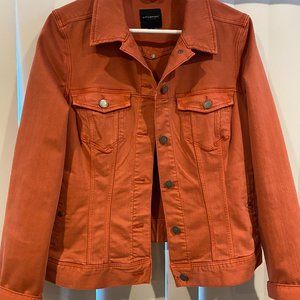 Salmon Colored Jean Jacket ~ Liverpool